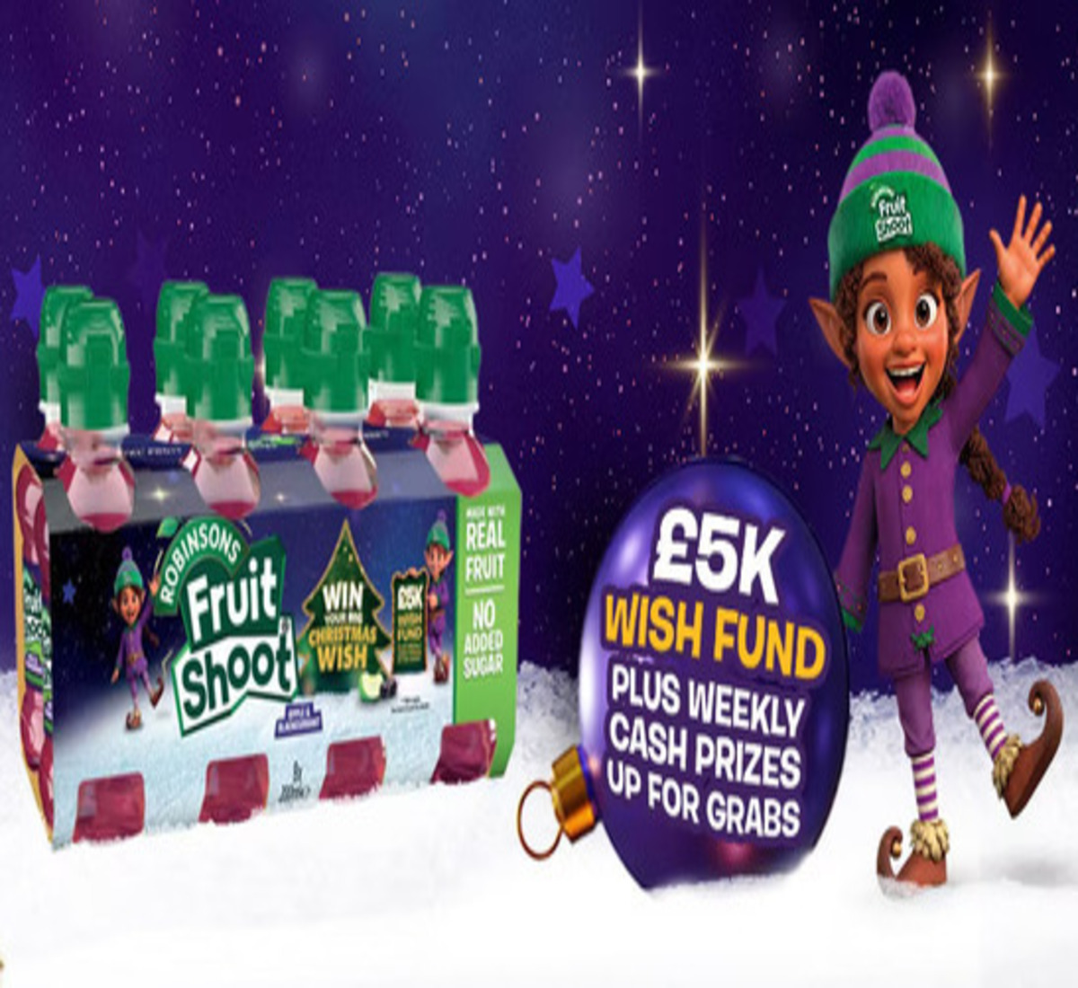 Free £50 Cash from Fruit Shoot