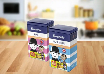 Free Mr Bean Flour Storage Tin