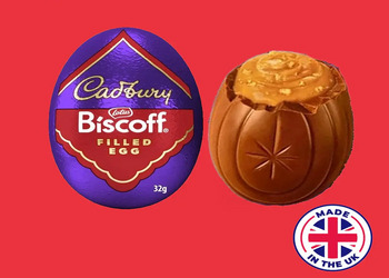 Free Cadbury Biscoff Egg