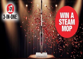 Free 3-IN-ONE Steam Mop