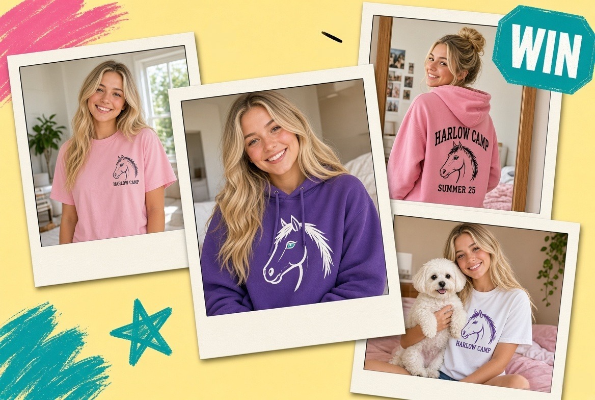 Win a Harlow Hoodie featuring your own design!