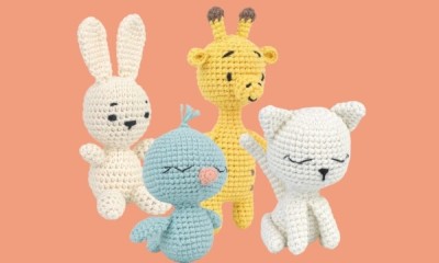Free Pouch Pals Crochet Kit Bundle