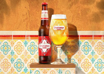 Free Cruzcampo Pint Glass