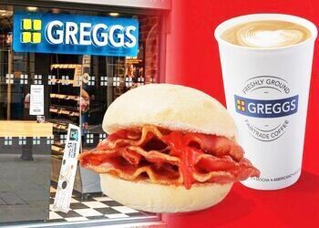 Grab a Free Greggs Breakfast Roll & Hot Drink