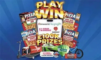 Win with The Pizza Co – 5,781 Prizes Up for Grabs!