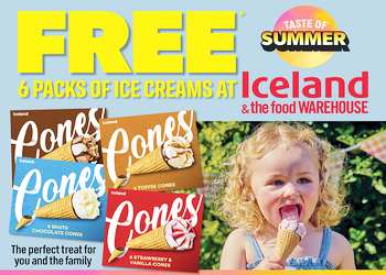 Free Iceland Ice Cream Cones