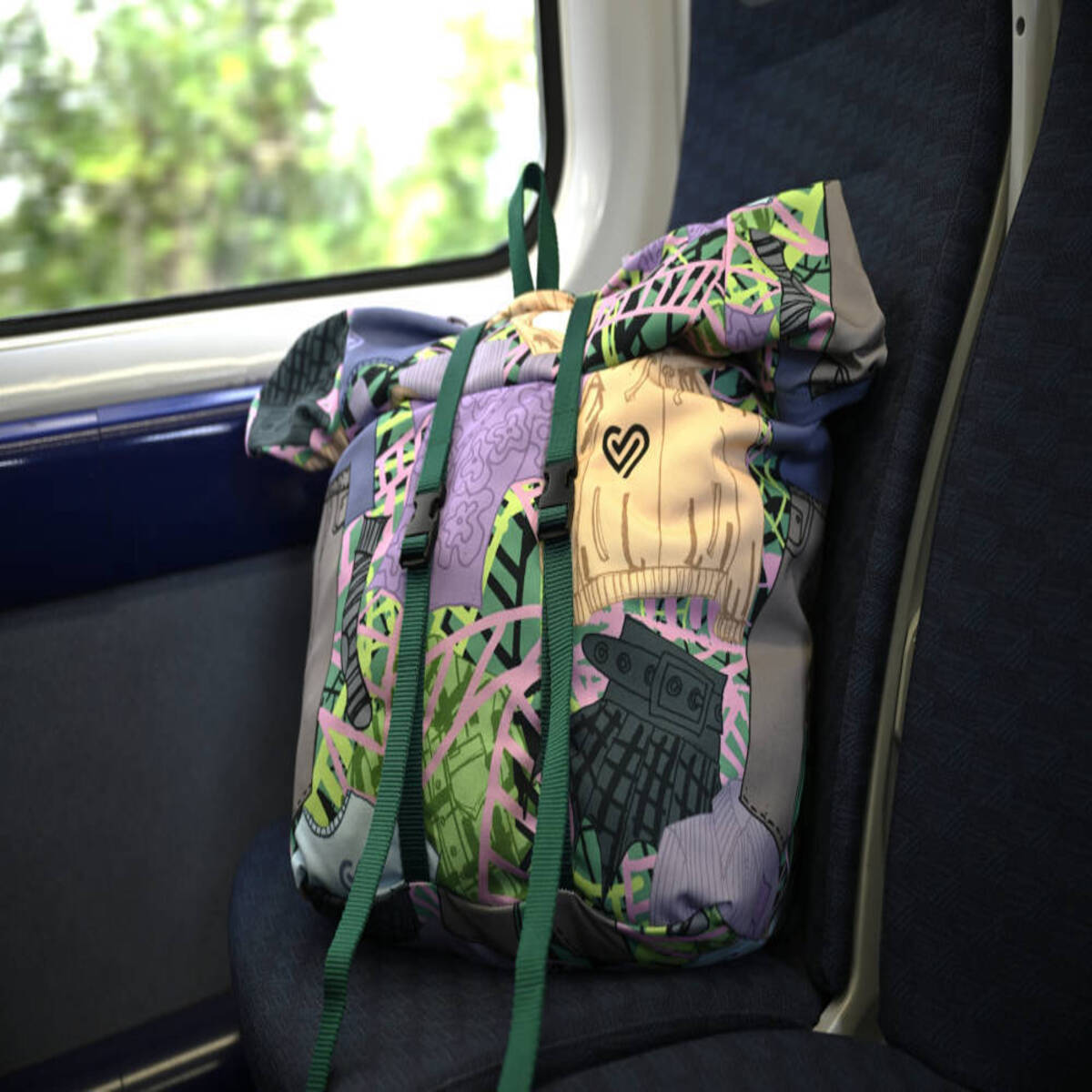 Free Trainline Student Laundry Bag
