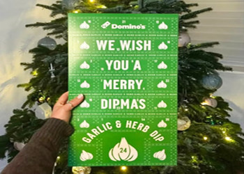 Free Domino’s Christmas Advent Calendar