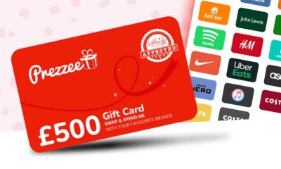 Win a £500 Prezzee Voucher
